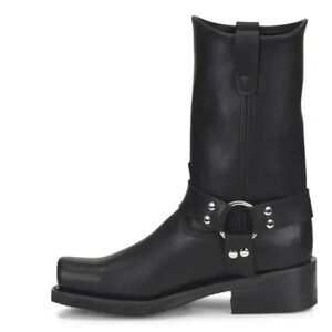 Double H BARRY Black Boots Size 9.5